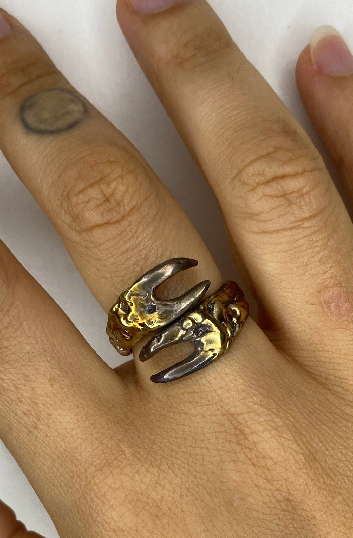 DESERT JEWEL CRAB ring
