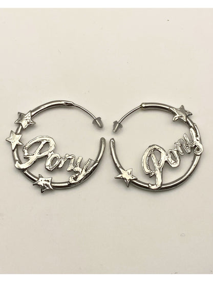 PONY Hoop Earrings