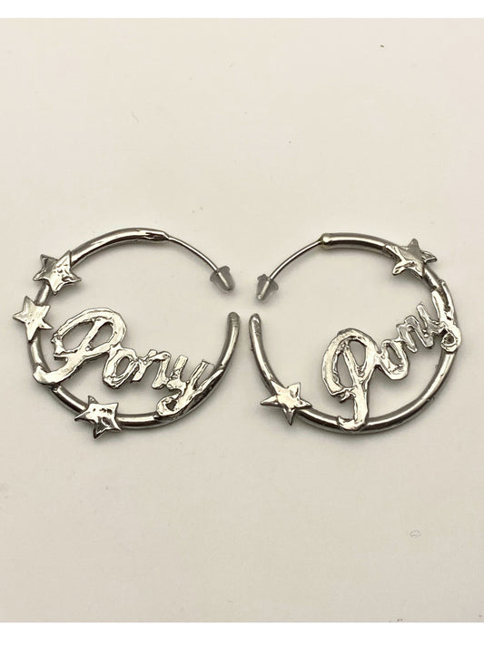 PONY Hoop Earrings