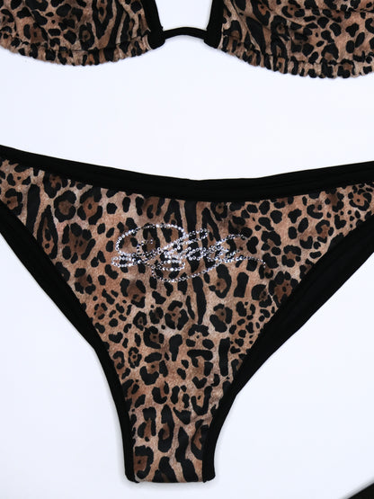 CHEETAH TRIANGLE BIKINI