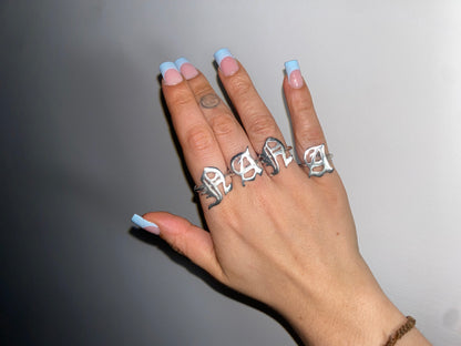 LETTER RING
